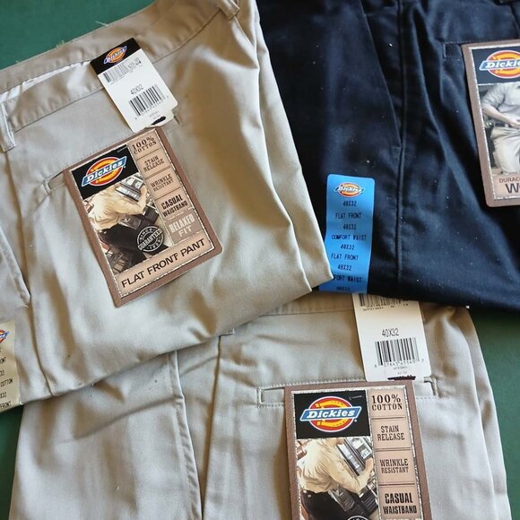 Dickies Relaxed Fit 100% Cotton Bundle of 3 - Picture 1 of 2